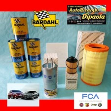 KIT TAGLIANDO ORIGINALE FIAT BRAVO LANCIA DELTA 1.6 MULTIJET BARDAHL 5W30 FILTRI
