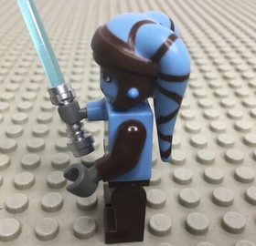 LEGO Star Wars Legends Aayla Secura Minifigure (75182) sw0833 Blue Skinned Jedi