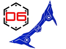 3RACING SAK-D6804 ALUMINUM FRONT BUMPER For 1/10 RC SAKURA D6 S DRIFT CAR