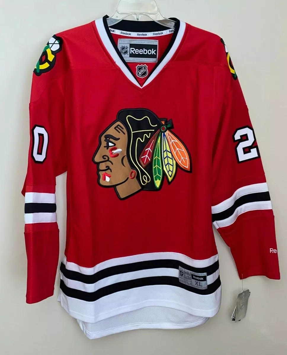 Chicago Blackhawks NHL HOCKEY Reebok Women's Cut Red Size Large Hockey Jersey!