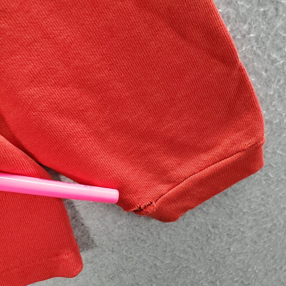 Suéter DE COLECCIÓN Guess By Georges Marciano Mujer OS Rojo Logo Gráfico Años 80 EE. UU. LEER Foto 3 de 4