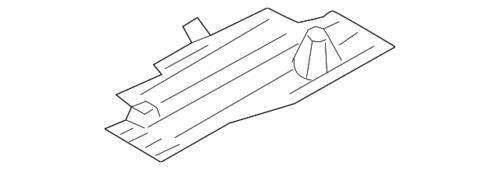 Escudo térmico para Ford (P/N AV6Z-3811778-A)