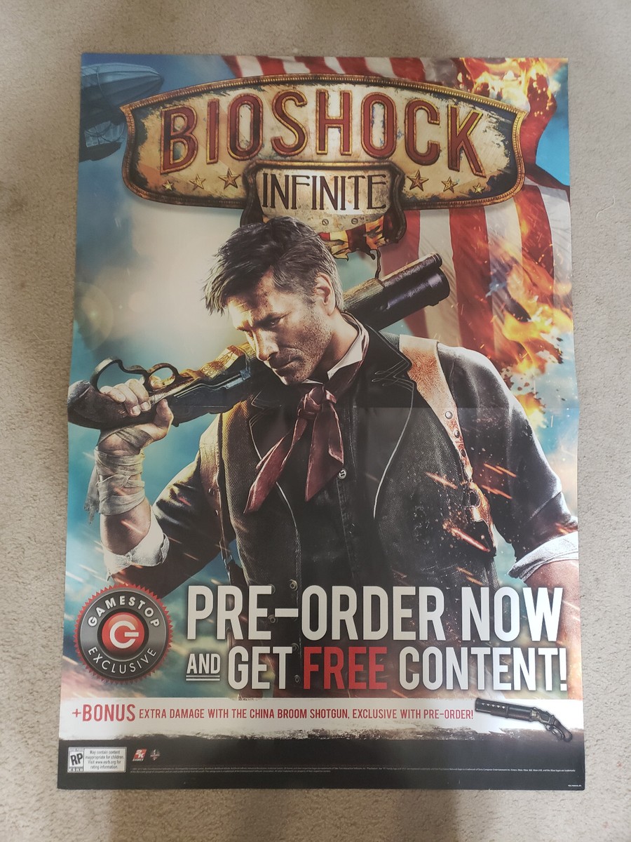 Giant Video Game Promo Posters from Gamestop | eBay