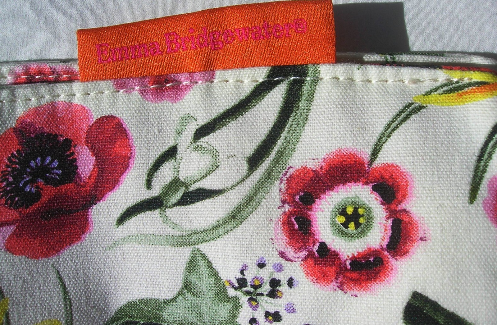 🎁😍BNWT EMMA BRIDGEWATER SHOPPER BAG LUNCH BAG WILD FLOWERS RARE CANVAS😍