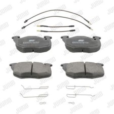 JURID Bremsbeläge Bremsbelegsatz vorne für Citroën Saxo Peugeot 106 I