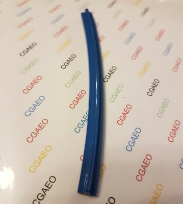 1 x Lego 3230a Zug, Gleis konische Schiene innen gebogen - blau