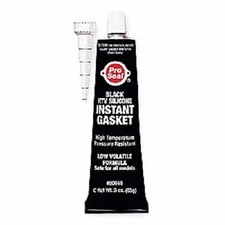 Pro Seal 3 oz. Black RTV Silicone Instant Gasket 80046 Sensor Safe Proseal