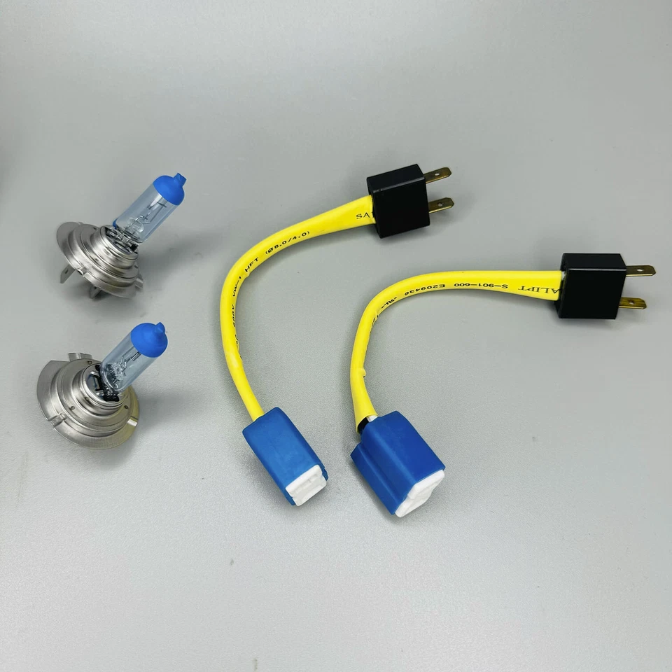 PHILIPS H7 CrystalVision bombilla y conector de arnés de cables de faros para Benz Foto 3 de 4