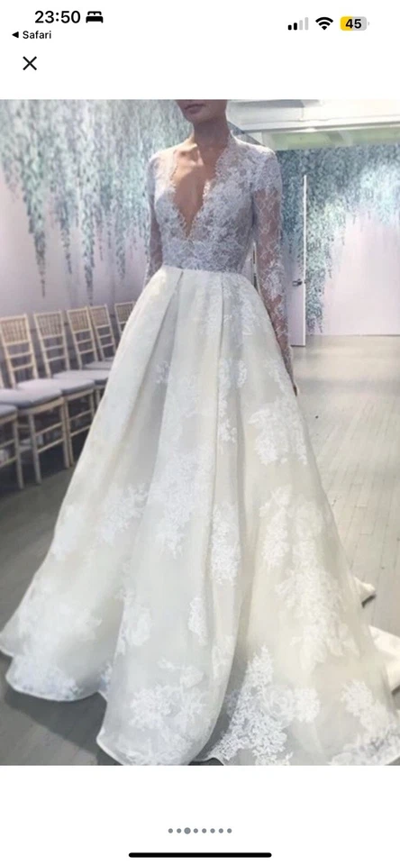 Monique Lhuillier Wedding Dress - Winslet - Image 3 of 4