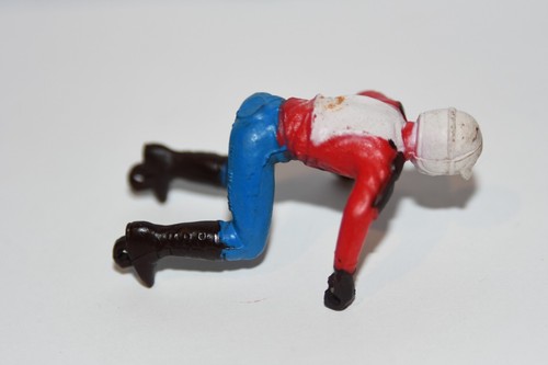 Motocross Hill-Hopper Tootsietoy Vintage 1985 Moto Sporca Moto Uomo Rider - Foto 5 di 6