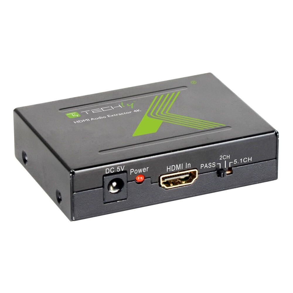 Techly IDATA HDMI-EA: Estrattore Audio 4K per Home Theater
