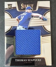 2022 Select Thomas Szapucki Rookie Jersey Swatch RC Patch Relic Jumbo