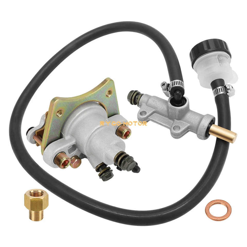 Суппорт заднего тормоза и главный цилиндр для Polaris Sportsman 400 450 500 600 700 800 - Изображение 2 из 4