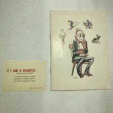 A Handbook for Diabetics-Vintage 1954 Booklet-Sweeta Sqibb Sweetener-Medical ID