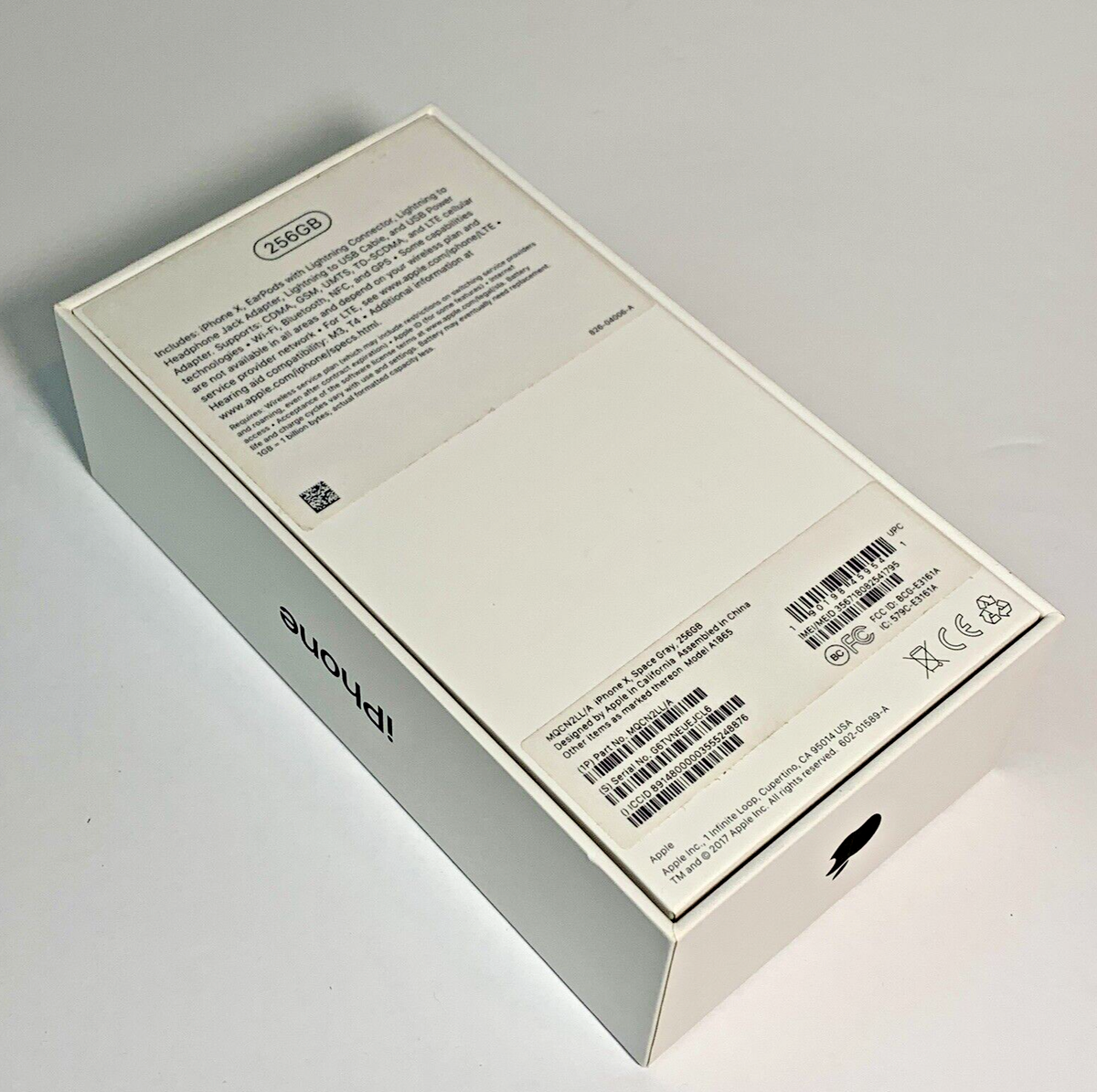 r*u様 Apple iPhone X 256GB シルバー 本体 箱/イヤホン Original iPhone X box with Accessories 64GB 256GB | eBay