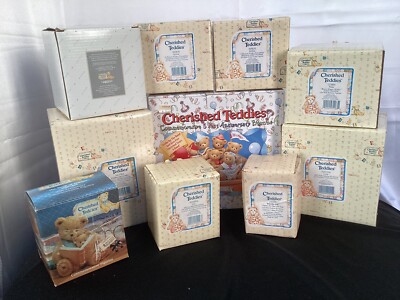 LOT of 10 CHERISHED TEDDIES All Special Editions See Descriptions & Pics
