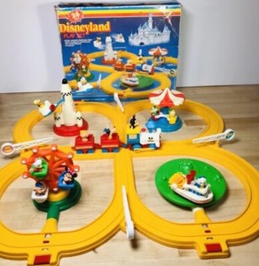 Vintage Disney Disneyland Train Playset 