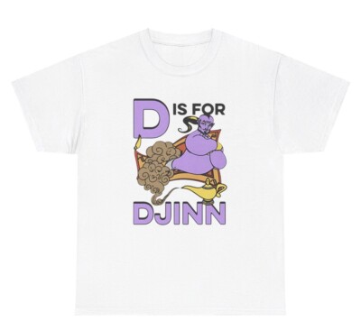 D Is For Djinn Sauce T Shirt Funny Food Lover Foodie Oddly Specific Graphic Tee