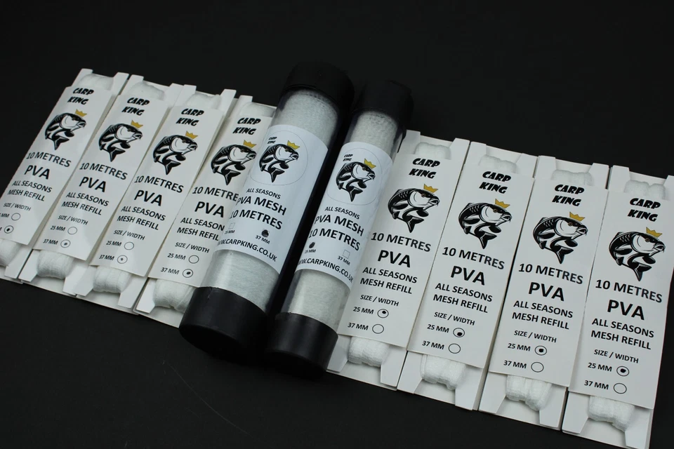 PVA FAST MELT MESH 25 oder 37mm Mine BIG 10m LANG 1000+ VERKAUFT - CARP KING VALUE - Bild 3 von 3