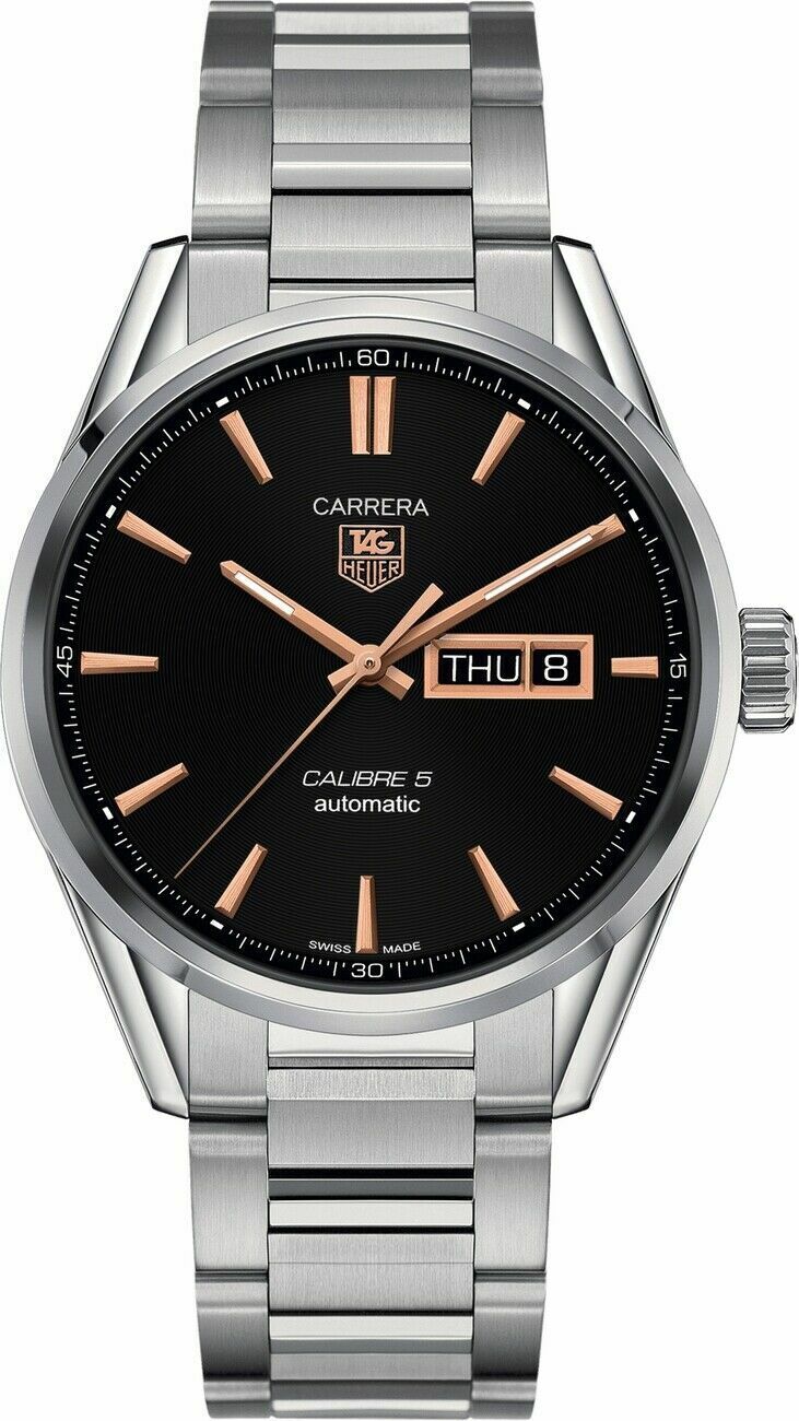 Rose Gold Tag Heuer Day Date Carrera TAG Heuer Men's Watch CARRERA