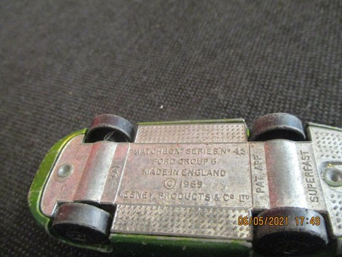 Matchbox #45 Ford Group 6 sin embalaje - Imagen 7 de 7