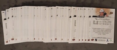 2022-23 Upper Deck Series 1 Hockey NHL You Pick (1-197)