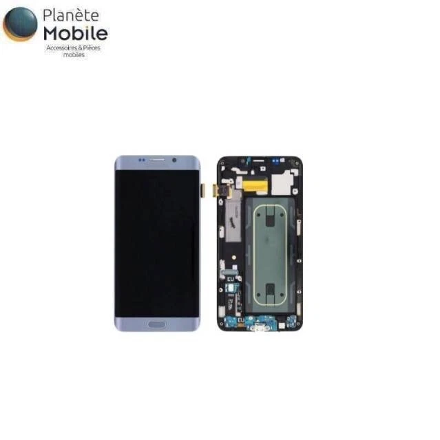 Original Ecran LCD Gris Avec Chassis pour Galaxy S6 Edge Plus G928 GH97-17819D - Photo 1/1