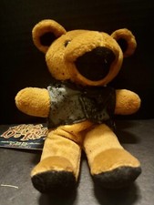 VTG - Liquid Blue Grateful Dead Tour Beanie Bear Blues Man 90s Licensed - NWT 