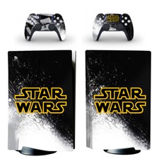 Skin Sticker for PS5 Console Controller Disc Version Vinyl Decals Star Wars #12
