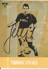 Thomas Stehle / Alemannia Aachen / 2005-2006 season / autograph card