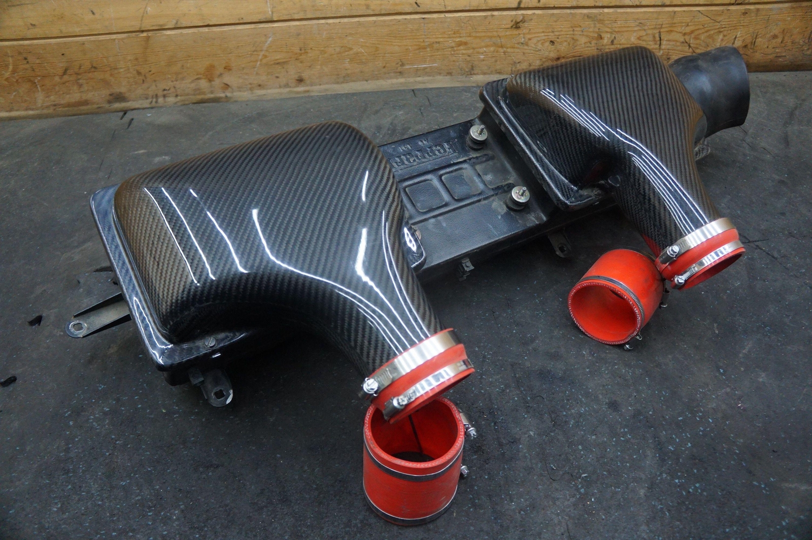Carbon Fiber CF Air Cleaner Filter Box Assembly 209636 OEM Ferrari 360 Modena 03
