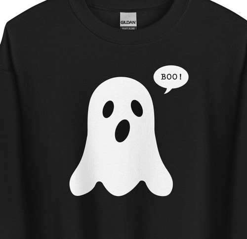 Ghost Sweatshirt, Halloween sweater, fall long sleeve shirt, matching, plus size
