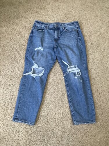 Old Navy Women’s Jeans Distressed High Rise O. G. 