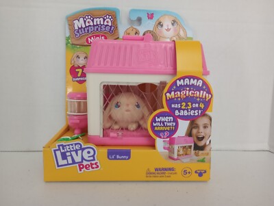Little Live Pets Mama Surprise Minis Lil Bunny Playset