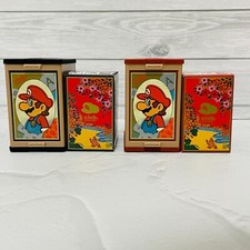 Club Nintendo Limited Super Mario Hanafuda Playing Cards Red & Back Set Unopened