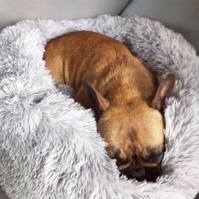Flauschiges Wolke 7 Hundebett - das Original (mit abnehmbarem, waschbarem Bezug)