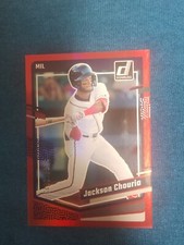 2023 Donruss Baseball Base Holo Red #106 Jackson Chourio /2023