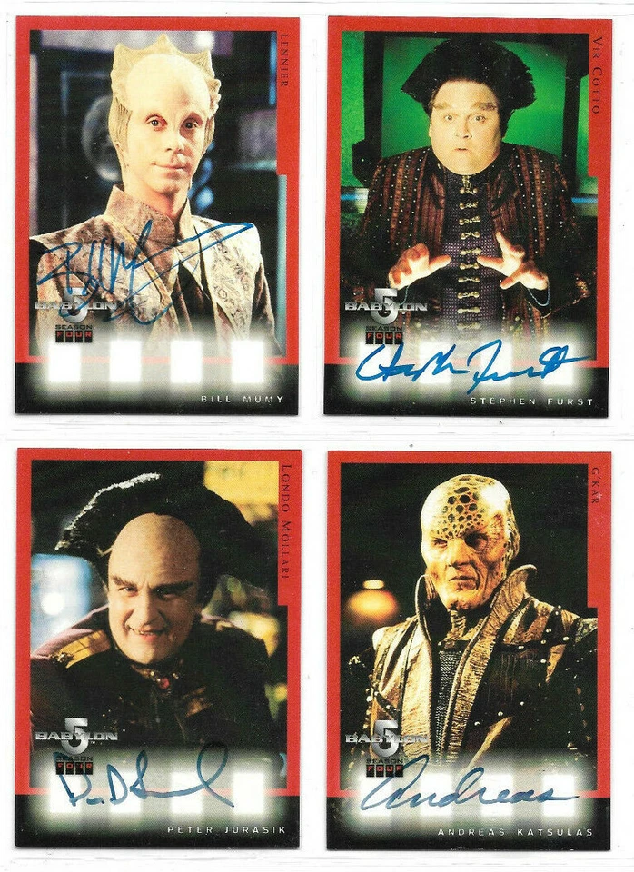 Babylon 5 - Autograph & Costume Relic Card Selection NM Skybox Rittenhouse - Image 3 of 4