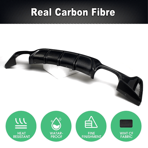 Carbon Heckdiffusor Diffusor hinten Stoßstangen für BMW 4er F32 F33 F36 M-Paket - Picture 7 of 12