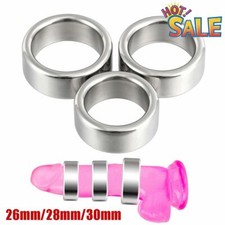 Cock Ring Stainless Steel Delay Ejaculation Scrotum Ring Male Penis Enhancement