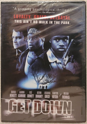Get Down (DVD, 2003) David Hewlett, Aaron Ashmore - Brand New, Sealed!