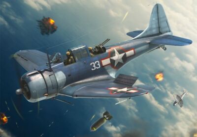 Brengun BRP144019 1/144 SBD-5 Dauntless  Pacific theatre  Plastic injection kit