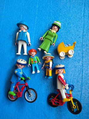 PLAYMOBIL Konvolut Omas Enkelkinder Fahrräder