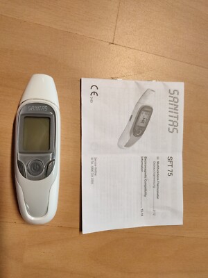 Sanitas Fieberthermometer Thermometer  SFT 75 Multifunktions-Thermometer