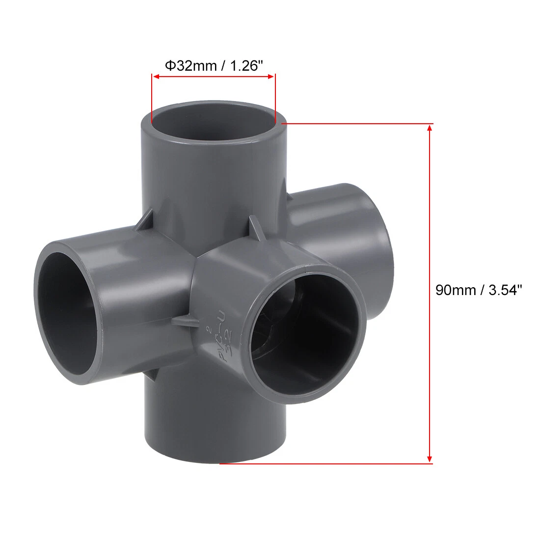5 way pvc online fitting 3 inch