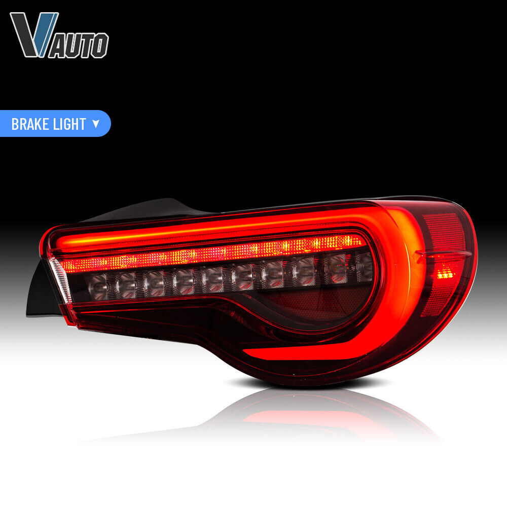 Pair Fit For Toyota GT-86 & Subaru BRZ & Scion Frs 2012-2019 LED Tail Light Lamp
