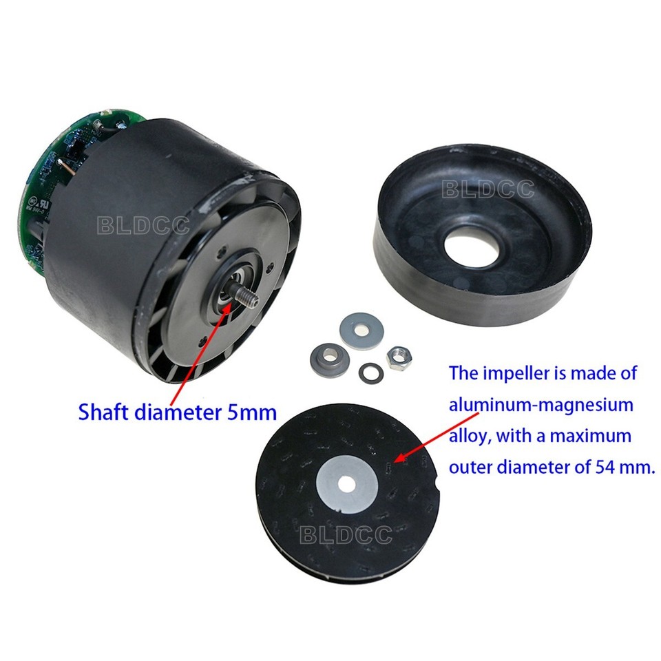 High Torque NIDEC 13F048R011 DC29V DC Brushless Fan Vacuum Cleaner