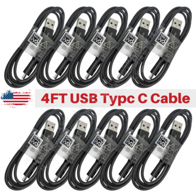 For Samsung iPhone 15 Type C Cable Fast Charging USB-A to USB-C Charger Cord LOT