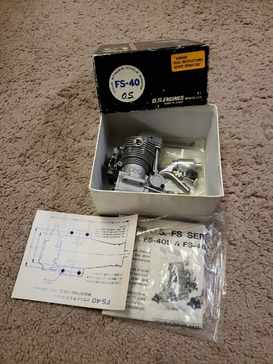 OS FS-40 4ストロークエンジン OS Engine - OS FS 40 Four Stroke - New in box - GH | eBay