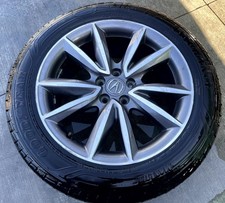 ACURA RDX 19x8J 5 V SPOKE ALUMINUM ALLOY WHEEL RIM W/TIRE (ONLY#1) 19-24 #109780